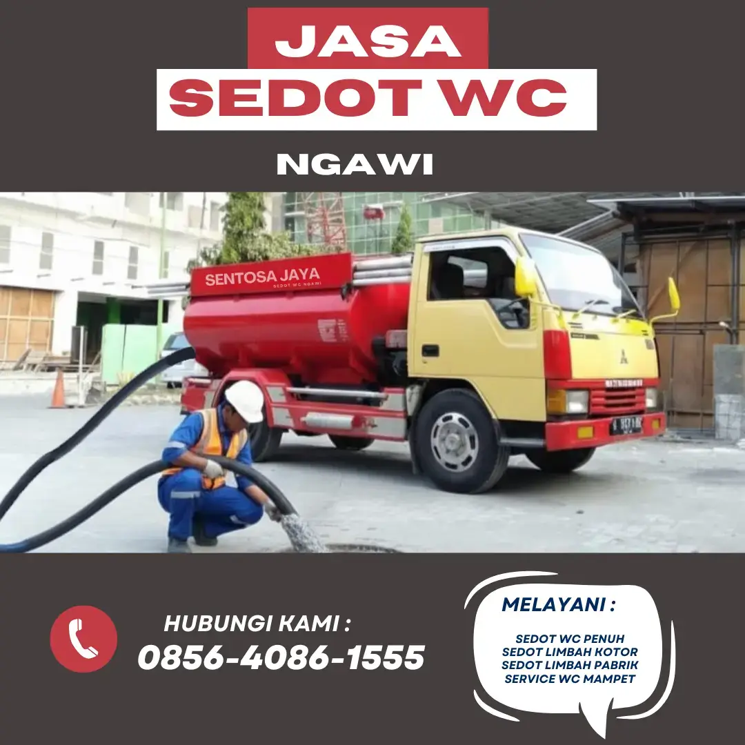 Kontak Sedot WC Ngawi