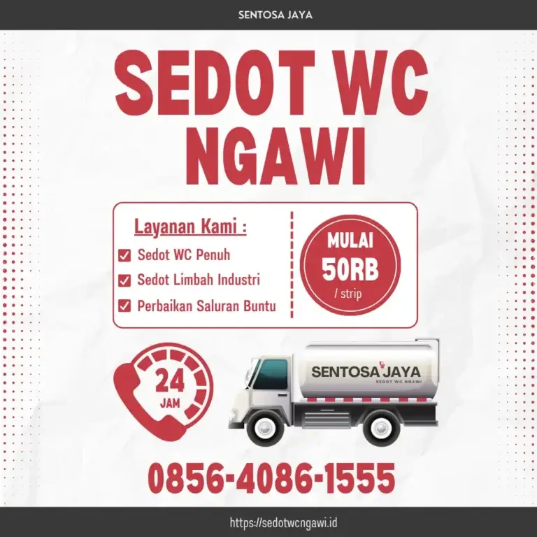 Sedot WC Ngawi