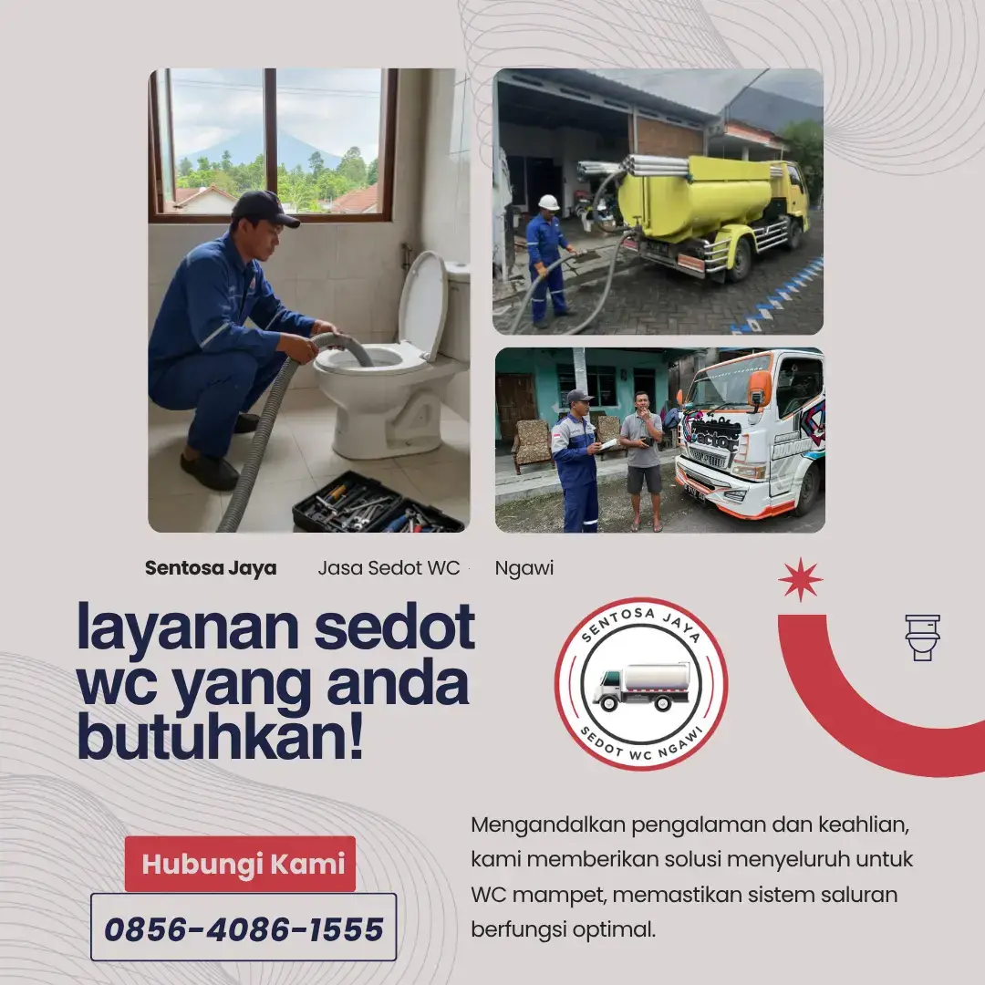 Tentang Kami - Sedot WC Sentosa Jaya Ngawi